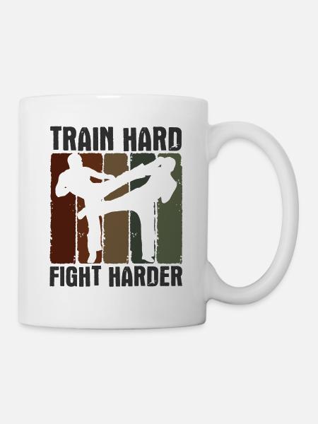 Kickboxing - Tasse - Weiß