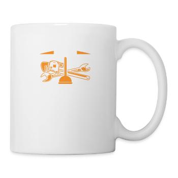 Du machst mir keine Angst Ich bin ein Klempner Klempner Klempner - Tasse - Weiß - Rechts