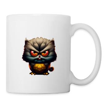 Katze Kätzchen Katzenhalter Katzen Sarkasmus - Tasse - Weiß - Rechts