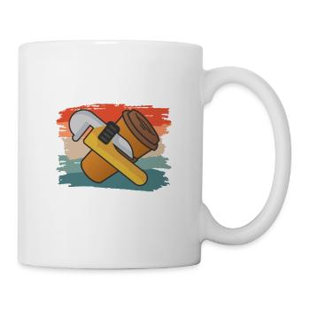 If It Involves Plumbing & Coffee Count Me In - Mug - white - Right