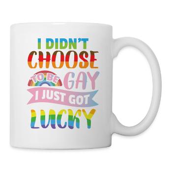 Gay Pride - Mug blanc - blanc - Droite