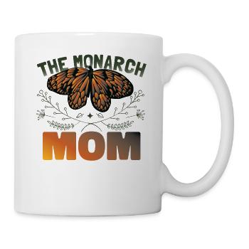 La maman monarque - Mug blanc - blanc - Droite