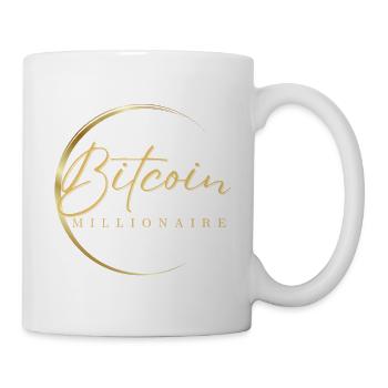Bitcoin Millionaire - Tasse - Weiß - Rechts
