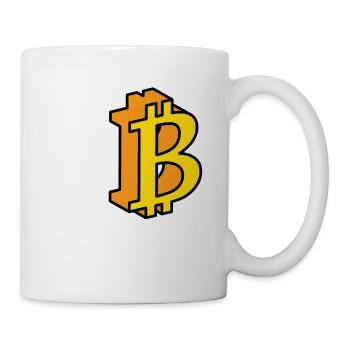 In Bitcoin we Trust - Tasse - Weiß - Rechts