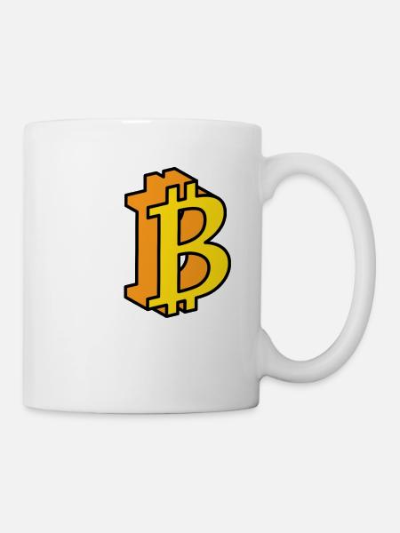 In Bitcoin we Trust - Tasse - Weiß