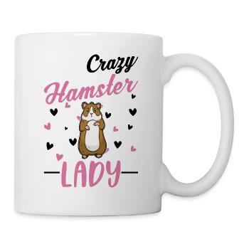 Crazy Hamster lady Hamster owner - Mug - white - Right