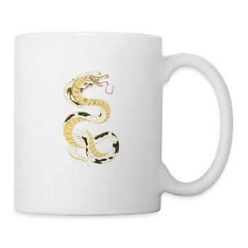 Was ist besser als eine Cobra? Zwei Cobras - Tasse - Weiß - Rechts