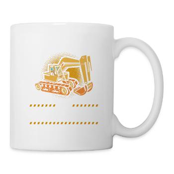 Je Joue Encore A La Pelleteuse Opérateur - Mug blanc - blanc - Droite