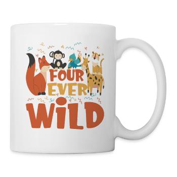 Quatre Ever Wild 47 - Mug blanc - blanc - Droite