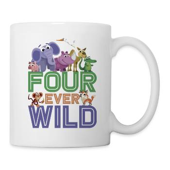 Four Ever Wild 49 - Tasse - Weiß - Rechts