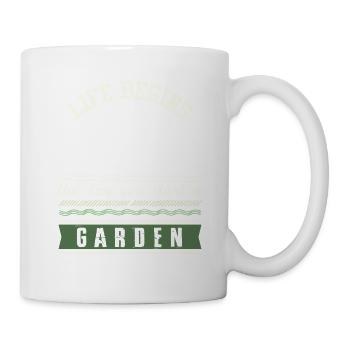 Jardin fermier - Mug blanc - blanc - Droite