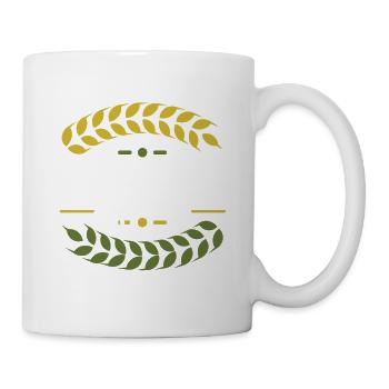 bauer farmer - Tasse - Weiß - Rechts