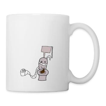 Best Friends Toilet - Mug - white - Right