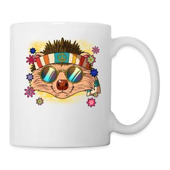 60s 70s Costume Groovy Hippie - Mug blanc - blanc - Droite