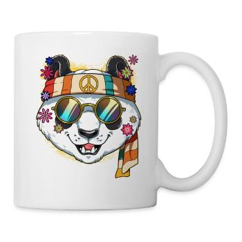 60s 70s Costume Groovy Hippie - Mug blanc - blanc - Droite