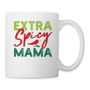 Extra Spicy Mama Cinco de Mayo Mexican - Mug - white - Right