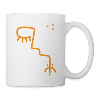 TIFINAGH ALPHABET AMAZIGH - Mug blanc - blanc - Droite
