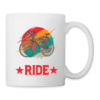 La vie est un voyage, profitez de la balade 5 - Mug blanc - blanc - Droite