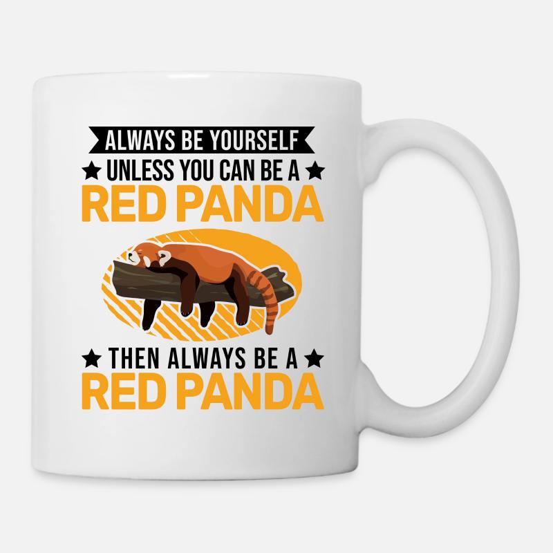 Red Panda Gift Red Panda - Mug - white