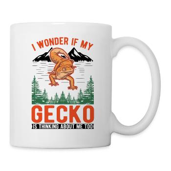 Gecko Cadeau Léopard Gecko - Mug blanc - blanc - Droite