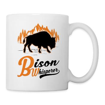 Buffalo Whisperer Buffalo Whisperer Water Buffalo - Mug - white - Right