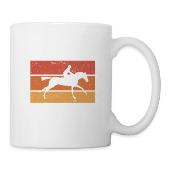 Je Suis Un Mec Simple J'aime L'Équitation Et - Mug blanc - blanc - Droite