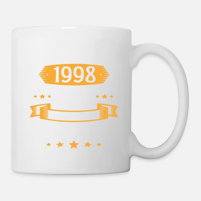 Septembre 1998 25 Ans Que Je Suis Génial Cadeau - Mug blanc - blanc