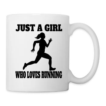 Jogging course cardio jogging entraînement course à pied en forme - Mug blanc - blanc - Droite