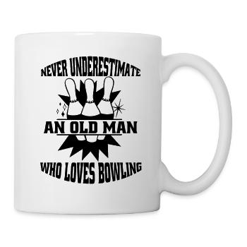 Bowling club Bowling Bowling Bowling club - Mug - white - Right
