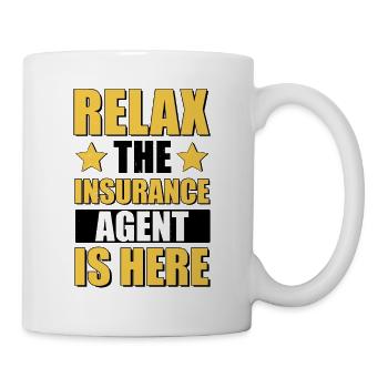 Versicherungsagent Gutachter Versicherungsmakler - Tasse - Weiß - Rechts