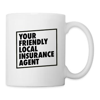 Versicherungsagent Gutachter Versicherungsmakler - Tasse - Weiß - Rechts
