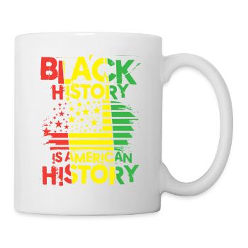 Black Histroy Month Stolz Afro Americkaner für - Tasse - Weiß - Rechts