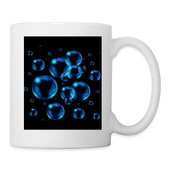 Design with Stone dots - Mug - white - Right