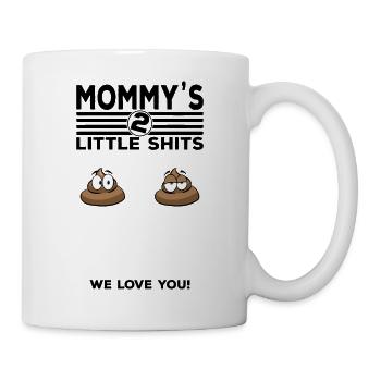 Lustiges Muttertag Geschenk zum Personalisieren - Tasse - Weiß - Rechts