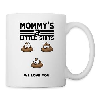 Lustiges Muttertag Geschenk zum Personalisieren - Tasse - Weiß - Rechts