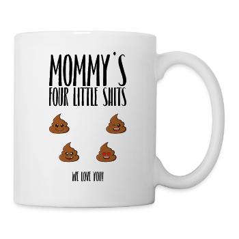 Lustiges Muttertag Geschenk zum Personalisieren - Tasse - Weiß - Rechts