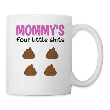 Lustiges Muttertag Geschenk zum Personalisieren - Tasse - Weiß - Rechts
