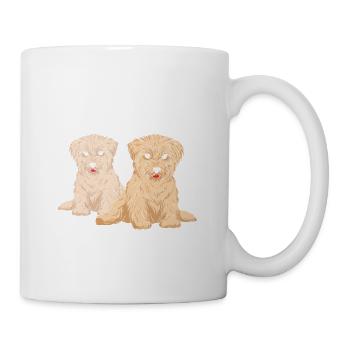 Was ist besser als ein Havaneser? Zwei Havaneser - Tasse - Weiß - Rechts