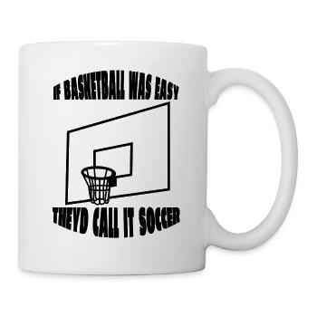 Basket-ball Équipe de basket-ball Basketteur - Mug blanc - blanc - Droite