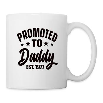 Promu à Daddy Est 1977 - Mug blanc - blanc - Droite