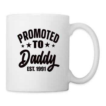 Promu à Daddy Est 1991 - Mug blanc - blanc - Droite