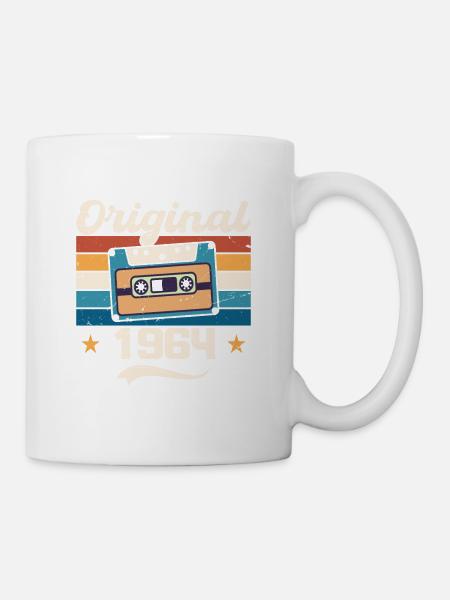 Geboren Geschenk Original 1964 Geschenkidee 1964 - Tasse - Weiß