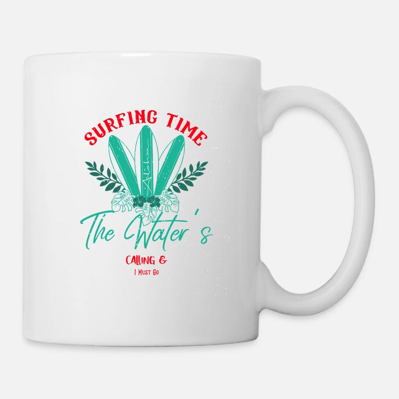 Surfs Up - Mug - white