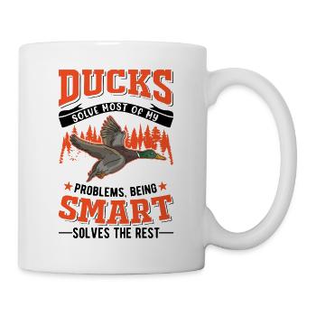 Duck Gift Duck Duck Breeder - Mug - white - Right
