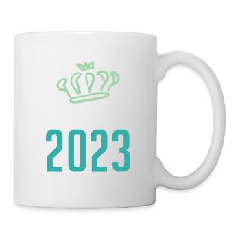 Amsterdam 2023 Couronne - Mug blanc - blanc - Droite
