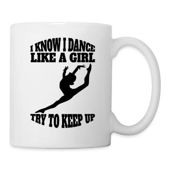 Ballet Dancer Gift Dance Ballerina Dance Class - Mug blanc - blanc - Droite