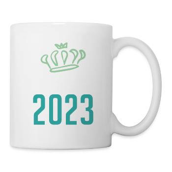 Hambourg 2023 Krone - Mug blanc - blanc - Droite