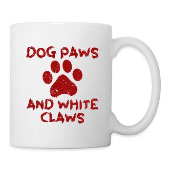 Dog Paws And White Claws 4 - Mug - white - Right