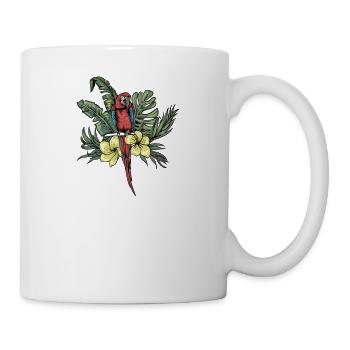 Macaw Parrot I South America Exotic bird for - Mug - white - Right
