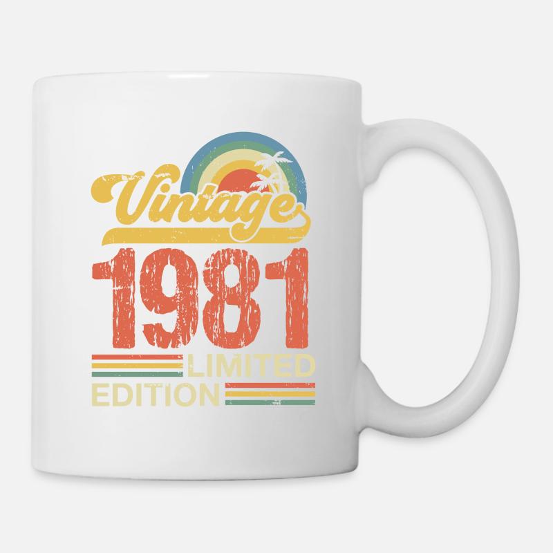 1981 - Mug blanc - blanc